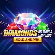 Diamonds Diamonds Diamonds Hold and Win screenshot